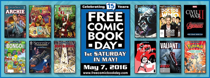 free comic book day 2016